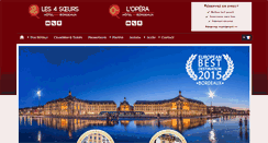 Desktop Screenshot of hotel-bordeaux-centre.com